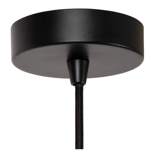 Lucide DANZA - Pendant light - Ø 25 cm - 1xE27 - Black - detail 3